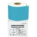 6 Rolls 300 Labels REMOVABLE BLUE Shipping Labels for Dymo LabelWriters 30256