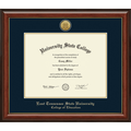 East Tennessee State University College of Education Diploma Frame Document Size 14 x 11