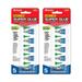 BAZIC Super Glue Gel 0.5g Clear No Run Fast Dry Adhesive (5/Pack) 2-Packs
