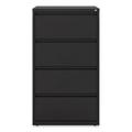 Alera Lateral File 4 Legal/Letter-Size File Drawers Black 30 x 18.63 x 52.5