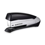 Bostitch Inspire Premium Spring-Powered Full-Strip Stapler 20-Sheet Capacity Black/Silver