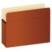 Pocket File 3.5 Expansion Legal Size Red Fiber | Bundle of 10 Each