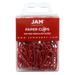 JAM Paper Standard Paper Clips Red 100/Pack Small 1 inch