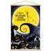 Disney Tim Burton s The Nightmare Before Christmas Wall Poster with Wooden Magnetic Frame 22.375 x 34