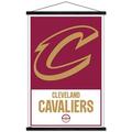 NBA Cleveland Cavaliers - Logo 21 Wall Poster with Wooden Magnetic Frame 22.375 x 34