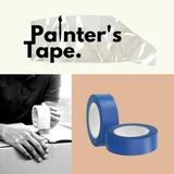 MMBM 768 Rolls - 5.7 Mil - Blue Multipurpose Painters Masking Tape Withstands Paint Splashes High Performance Acrylic Adhesive Strong & Durable 1.5 x 60 Yards