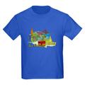 CafePress - San Francisco Travel Poster T Shirt - Dark T-Shirt Kids XS-XL