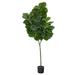 Nearly Natural 6 ft. Fiddle Leaf Fig Artificial Tree