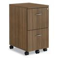 Alera 2 Drawers Vertical Lockable Filing Cabinet Walnut