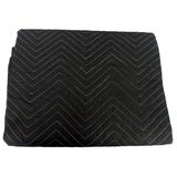 Black Moving Blanket With Cotton Padding 40 x 72