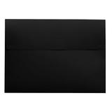 Darling Souvenir A1 Black High Quality Invitation Envelopes (3 5/8 x 5 1/8) Straight-Flap 80 LBS Self-Adhesive Perfect for Weddings Birthday Baby Shower Bridal Shower -Packs & Colors Available