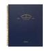 Mintgreen 1-Subject Notebook 80 Sheets College Ruled Recycled Paper 8.5 x 10.5 Navy