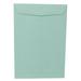 JAM 9 x 12 Catalog Envelopes Aqua 100/Pack