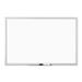 U Brands Melamine Non-Magnetic Dry-Erase Board 36 X 24 Inches Silver Aluminum Frame (031U00-01)