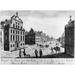 Boston 1770S. /N View Of The Main Street And Town Hall Of Boston Massachusetts. Line Engraving French From The Time Of The American Revolutionary War. Poster Print by Granger Collection