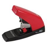 Max Usa HD11UFL Vaimo 80 Heavy-Duty Flat-Clinch Stapler- Red & Brown