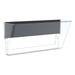 Storex Unbreakable Magnetic Wall File Letter/Legal 16 x 7 Single Pocket Clear