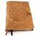 Leather Journal for Men & Women - Mandala Diary with Lined Pages (5x7 in) Vintage Leather Bound Writing Journal Leather Notebook Journal Leather Travel Journal Poetry Journal