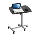 SamyoHome Adjustable Height Rolling Laptop Notebook Desk Computer Desk