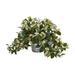 Nearly Natural Hoya Artificial Plant with Vintage Hanging Planter