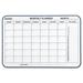 NSN4845263 24 x 36 in. Quartet 1-Month Cubicle Calendar Board