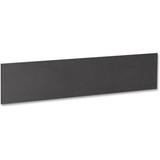 Lorell Essentials Series Hutch Tackboards 16.50 Height x 45 Width x 0.50 Depth - Black Fabric Surface - Laminated - 1 Each