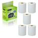GREENCYCLE 5 Roll (250 Labels/Roll) Compatible Direct Thermal Paper Label 4 x 6 inch 1 Core Blank Shipping Address Barcode Multi-function Labels For Zebra GK420T LP-2442 LP-2443 Label Printer