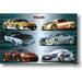 Max Power Poster Nissan Racing Cars Collage New 24x36
