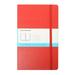 Classic Hard Cover Notebooks red 5 in. x 8 1/4 in. 240 pages dotted (pack of 2)