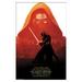 Star Wars: The Force Awakens - Kylo Ren Badge Wall Poster 14.725 x 22.375 Framed