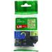 LM Tapes replacement for Brother PT-D210 1/2 (12mm 0.47 Laminated) Black on Bright Green Compatible TZe P-touch Tape for use in Ptouch PTD210 Label Printer with FREE Tape Guide Included