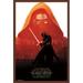 Star Wars: The Force Awakens - Kylo Ren Badge Wall Poster 22.375 x 34 Framed