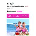 Koala Premium Photo Paper 4x6 Glossy 48lb 10Mil Professional Glossy 10x15 cm Photo Paper for Inkjet HP Canon Printers 6x4 Inch Glossy White Picture Paper 50 Sheets