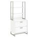 Method Lateral File Cabinet with Shelves in White - Engineered Wood