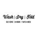 Wash Dry Fold by Susan Jill (36 x 15)