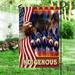 FLAGWIX American Flag - Indigenous Flag LNH020F - Garden Flag (11.5 x 17.5 )