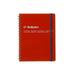 Delfonics Rollbahn Spiral Classic Notebooks: 5-1/2 in. x 7 in. (Red)