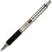 Zebra F-402 Ballpoint Pen Retractable 0.7 mm Black Ink Stainless Steel/black Barrel | Bundle of 5 Each