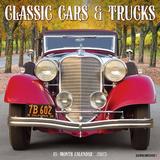 Classic Cars & Trucks Wall Calendar