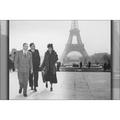 24 x36 Gallery Poster Eleanor Roosevelt E. Gross and P.C. Jessup at United Nations in Paris 1948