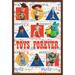 Disney Pixar Toy Story 4 - Grid Wall Poster 22.375 x 34 Framed