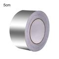 Yesbay 1 Roll Heat-resistant More Thicken Aluminum Foil Adhesive Tape Practical Waterproof Duct Tape