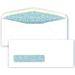 #10 Window Envelope - Blue Inside Tint - 24# White (4 1/8 x 9 1/2) - Window Envelope Series (Box of 500)