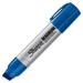 Sharpie Magnum Permanent Marker - 15.9 Mm Marker Point Size - Chisel Marker Point Style - Blue Ink - Silver Aluminum Barrel - 1 Each (san-44003)