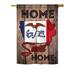 Ornament Collection - State Iowa Home Sweet Home Americana - Everyday States Impressions Decorative Vertical House Flag 28 x 40 Printed In USA