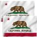 ANLEY 3x5 Foot California State Flag - Calif. CA Flags Polyester (Pack of 2 )