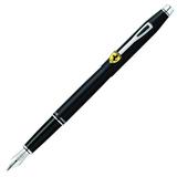 Cross Classic Century Collection for Scuderia Ferrari - Matte Black Lacquer Fountain Pen with Stainless Steel Medium Nib