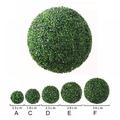 Wisremt Artificial Green Plant Decorative Balls Indoor Topiary Bowl Filler Greenery Balls Opening Celebration Hanging Green Ball