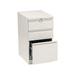 HON 33720RL Efficiencies Mobile Pedestal File with One File / Two Box Drawers Putty