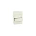 HON 4 Drawers Lateral Lockable Filing Cabinet Putty